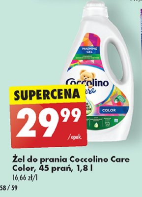 Żel do prania color Coccolino care promocja
