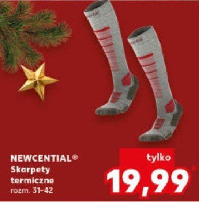 Skarpety termiczne NEWCENTIAL rozm. 31-42 promocja w Kaufland