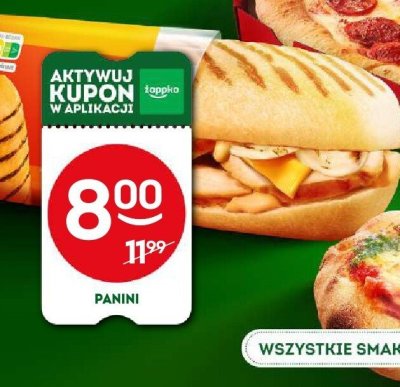 Panini wszystkie smaki promocja w Żabka
