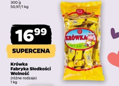 Krówka (różne rodzaje) promocja w Netto