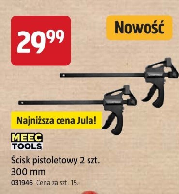 Ścisk pistoletowy MEEC TOOLS 2 szt. 300 mm promocja w Jula