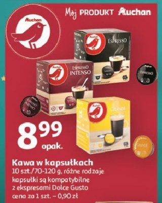 Kawa espresso intenso Auchan promocja