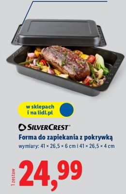 Forma do zapiekania z pokrywką SilverCrest promocja w Lidl