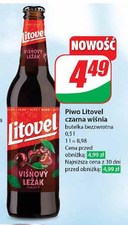 Piwo visnovy lezak Litovel promocja