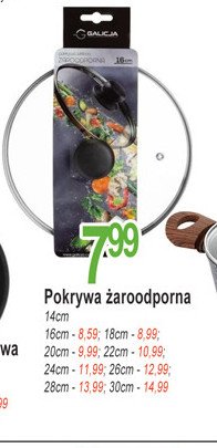 Pokrywa żaroodporna 16 cm Galicja promocja
