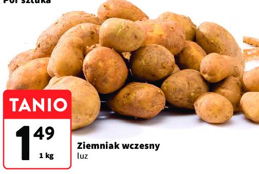 Ziemniaki wczesne promocja