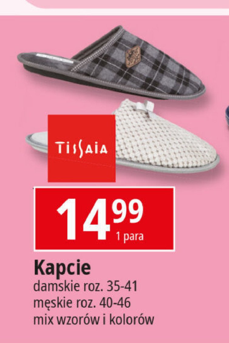 Kapcie m臋skie Tissaia promocja