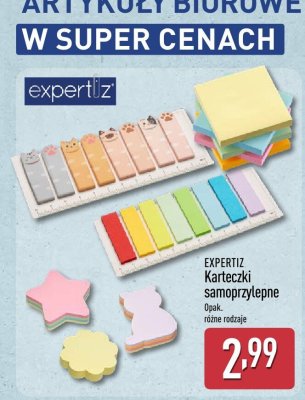 Karteczki samoprzylepne  promocja w Aldi