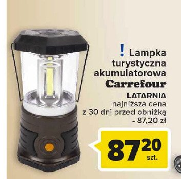Lampka turystyczna Carrefour promocja