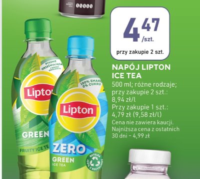 Napój Ice Tea promocja w Stokrotka