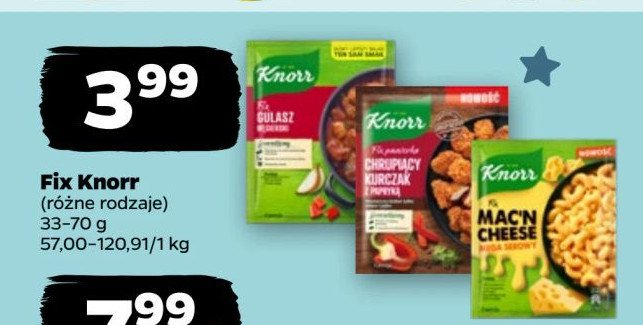 Gulasz węgierski Knorr fix promocja