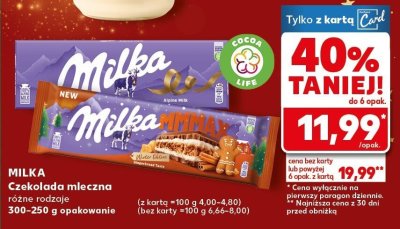 Czekolada promocja w Kaufland