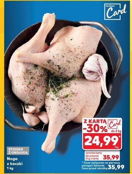 Noga z kaczki promocja