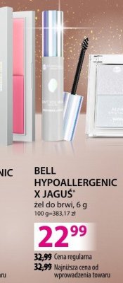 BELL HYPOALLERGENIC X JAGUS żel do brwi promocja w Hebe