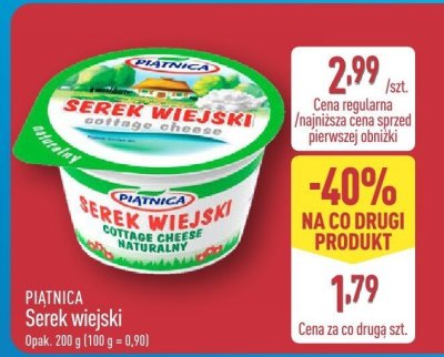 Serek wiejski  promocja w Aldi