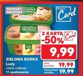 Lody czekoladowo- waniliowo- truskawkowe Zielona budka promocja