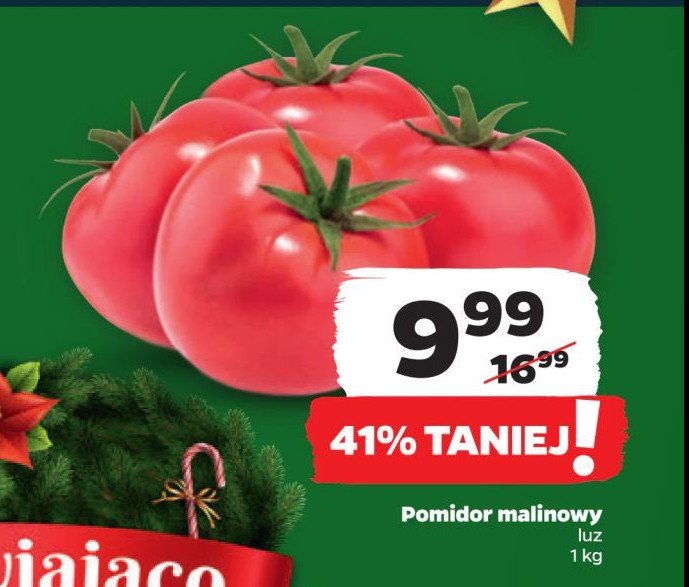 Pomidory malinowe promocja w Netto