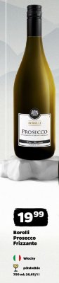 Wino Borelli Prosecco Frizzante promocja w Netto