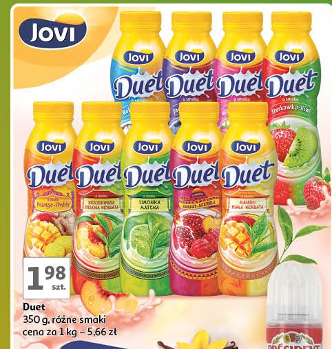 Jogurt pitny granat acerola Jovi duet promocja