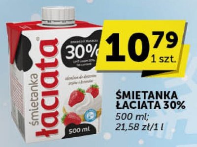 Śmietanka Łaciata 30% promocja w ABC
