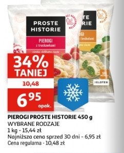 Pierogi z truskawkami Iglotex proste historie promocja