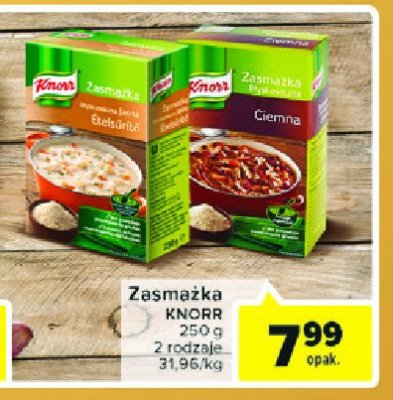 Zasmażka ciemna Knorr promocja