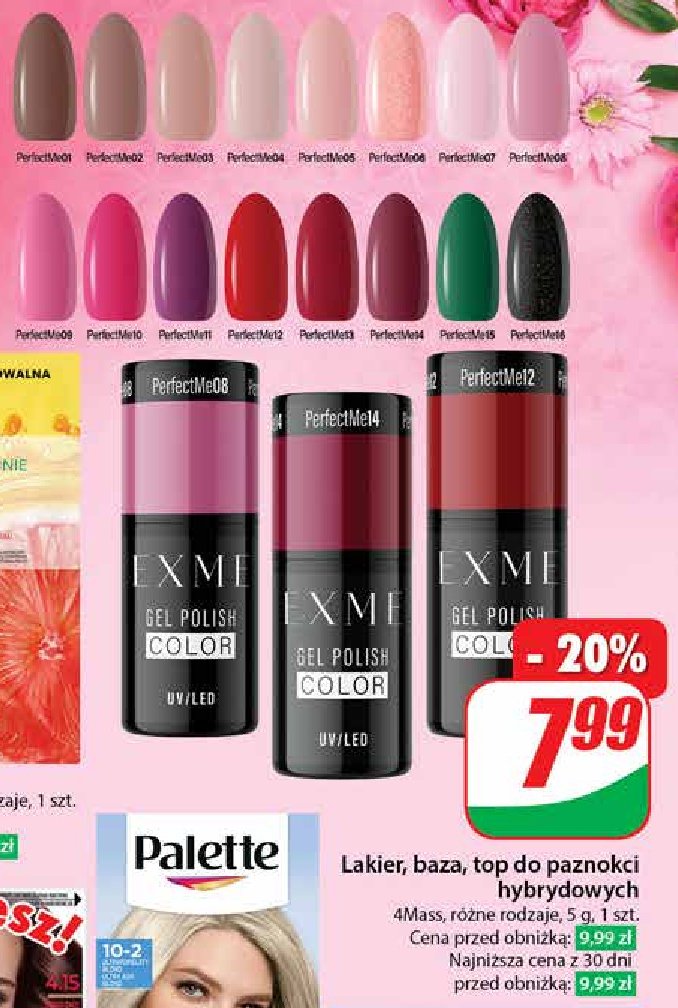 Lakier hybrydowy Exme promocja