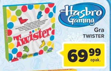 Twister Hasbro gaming promocja