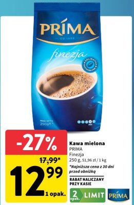 Kawa promocja w Intermarche
