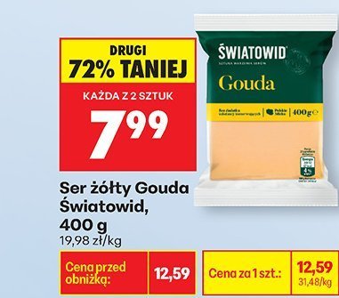 Ser promocja w Biedronka