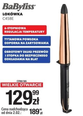 Lokówka C458E promocja w RTV EURO AGD
