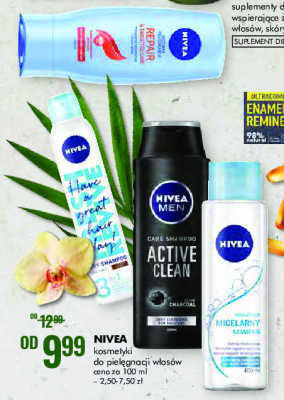 Suchy szampon dla brunetek Nivea promocja
