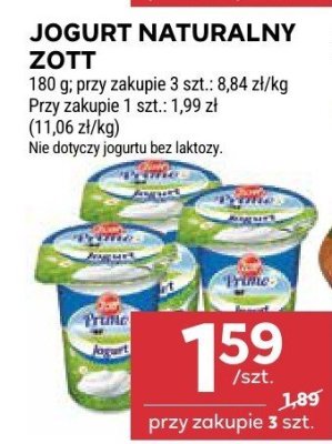 Jogurt naturalny typu greckiego promocja w Stokrotka