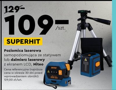 Dalmierz laserowy Niteo tools promocja