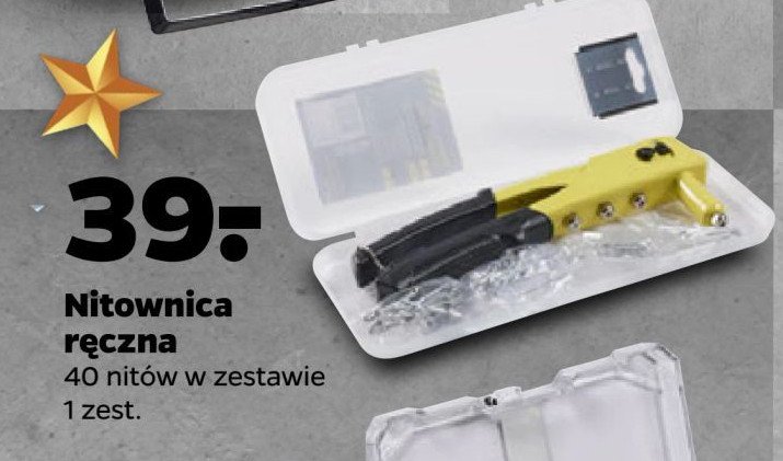 Nitownica ręczna promocja w Netto