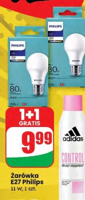 Żarówka E27 Philips 11 W promocja w Dino