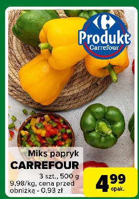 Papryka miks Carrefour promocja