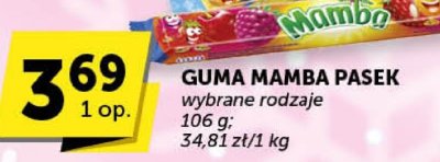 Guma Mamba Pasek promocja w ABC