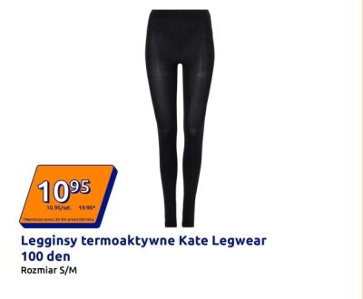 Legginsy termoaktywne 100 den promocja w Action