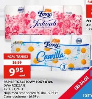 Papier toaletowy Foxy jedwab promocja