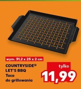 Taca do grillowania 31.2 x 25 x 2 cm K-classic let's bbq promocja