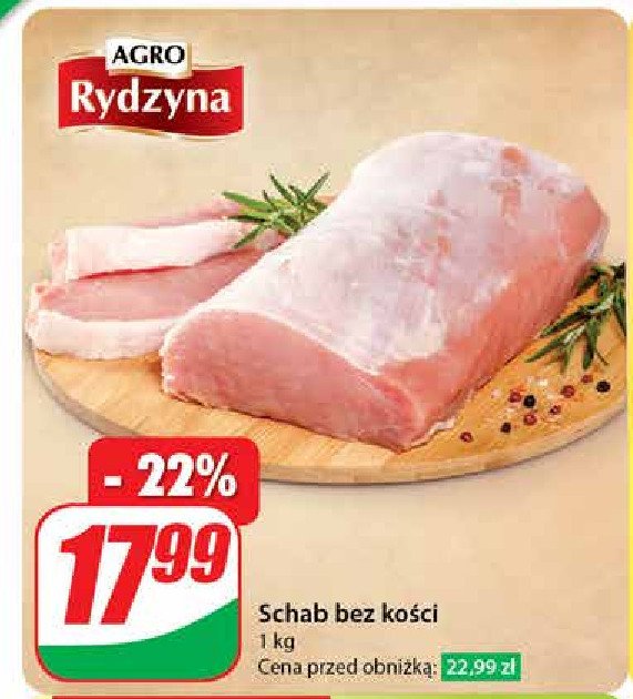 Schab bez kości Agro rydzyna promocja