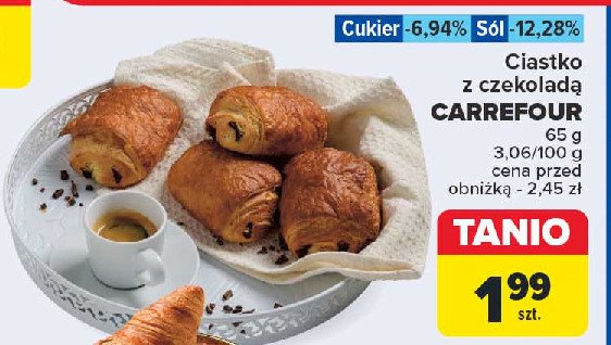 Ciastko z czekoladą Carrefour promocja