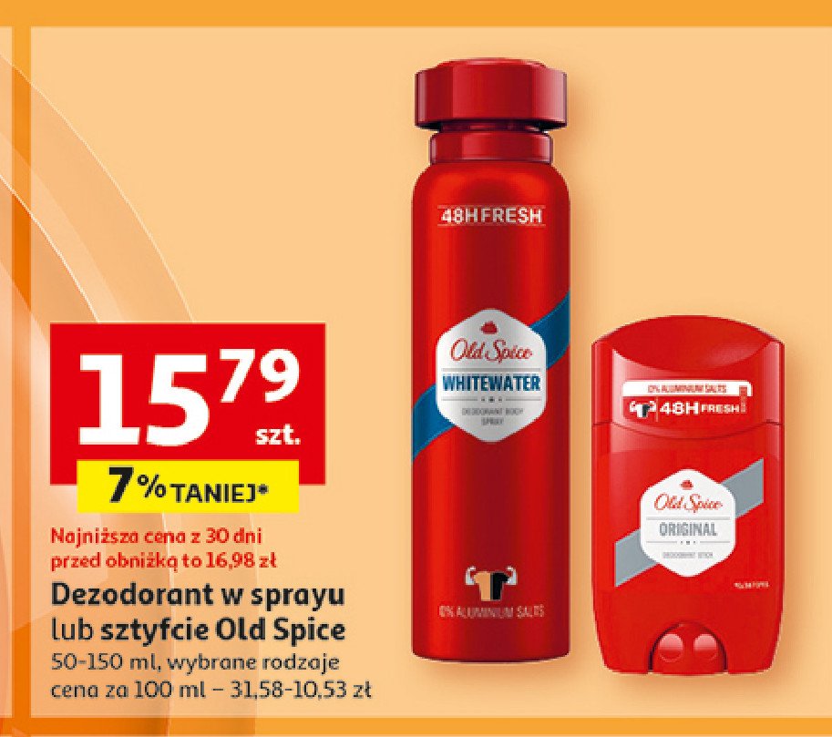 Dezodorant Old spice promocja w Auchan