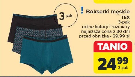 Bokserki męskie Tex promocja