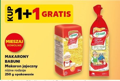 Makarony babuni makaron jajeczny różne rodzaje promocja w Kaufland