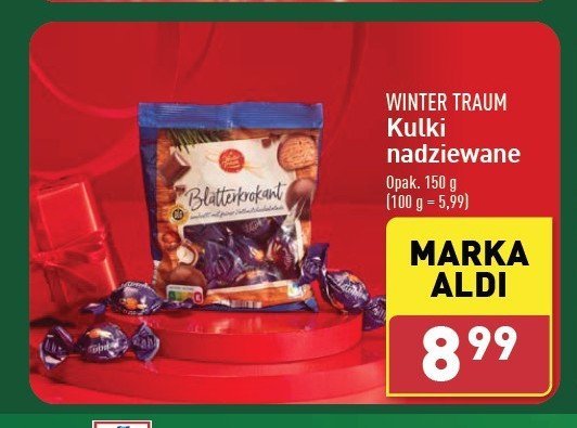 Kulki nadziewane Wintertraum promocja