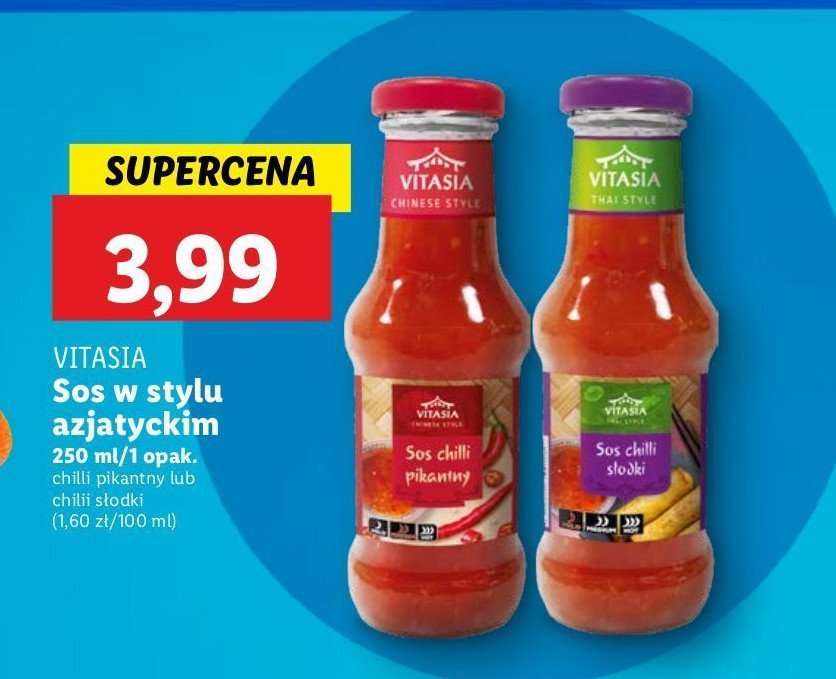 Sos chili słodki Vitasia promocja