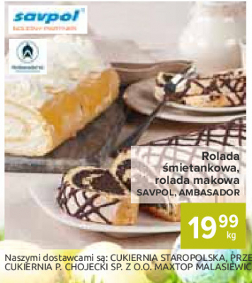 Rolada makowa Savpol promocja