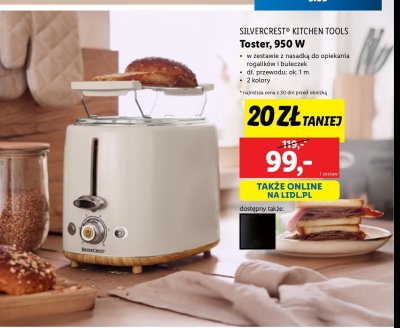 Toster 950 w Silvercrest promocja